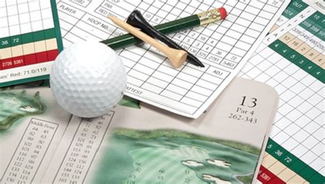 What is golf score called?